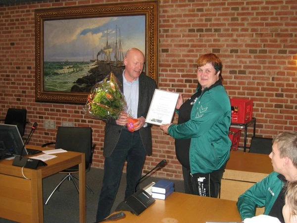 Østdjurs 91 modtager handicappris 2013