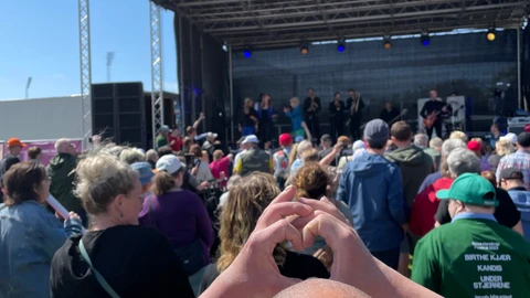 Brugere af AC Auning til koncert