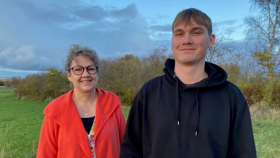 Billede af Martin og Charlotte