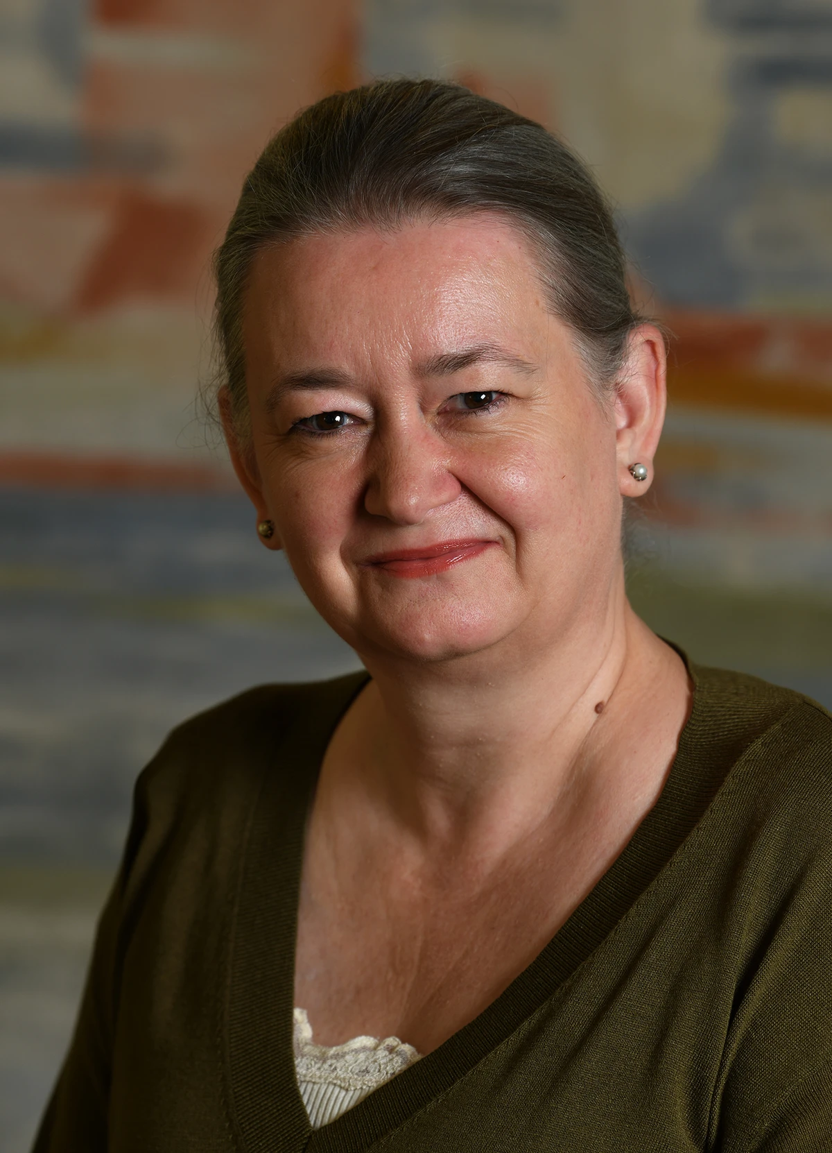 Foto af arkivleder Nina B. Adamsen