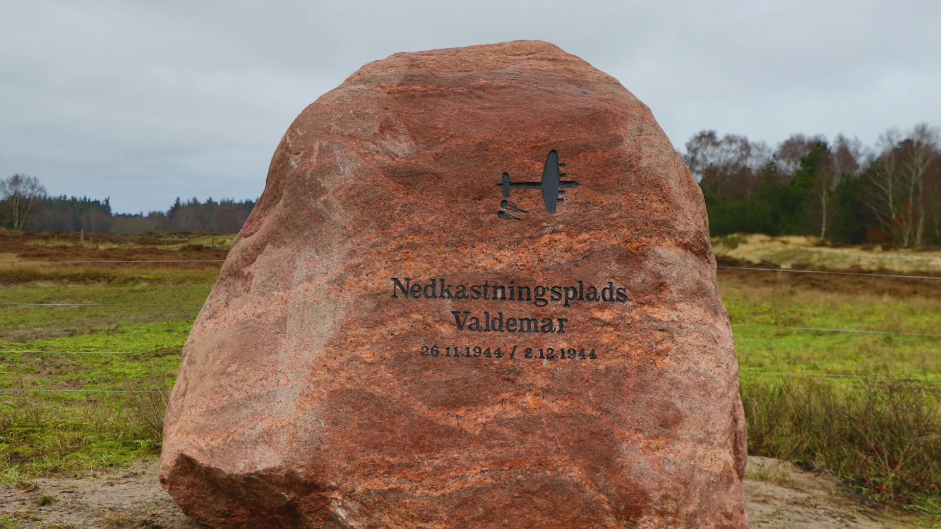 Mindesmærke for nedkastningsplads Valdemar
