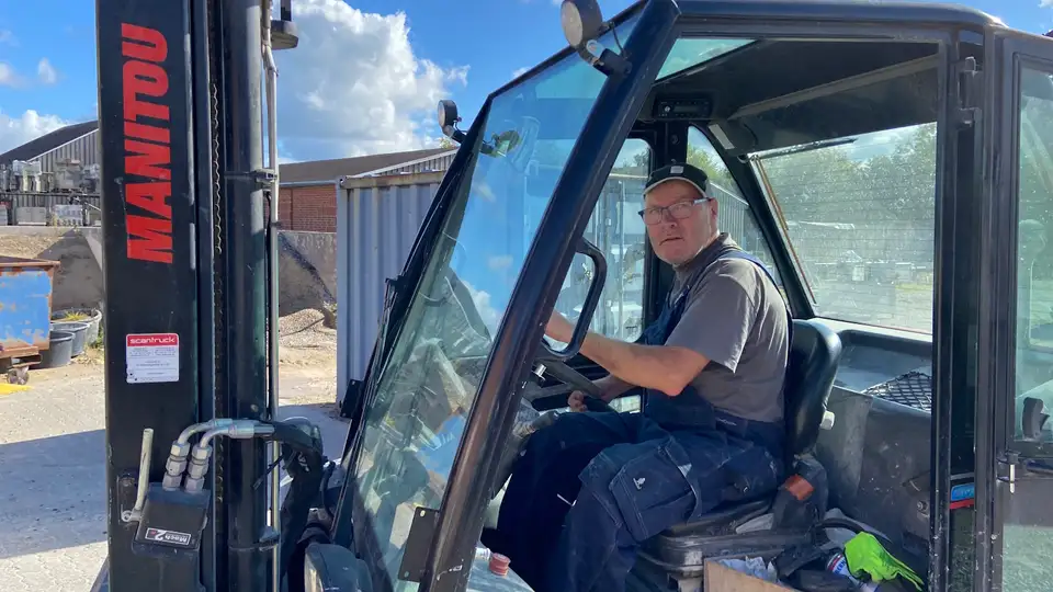 Jørgen Gregersen HUJ i truck